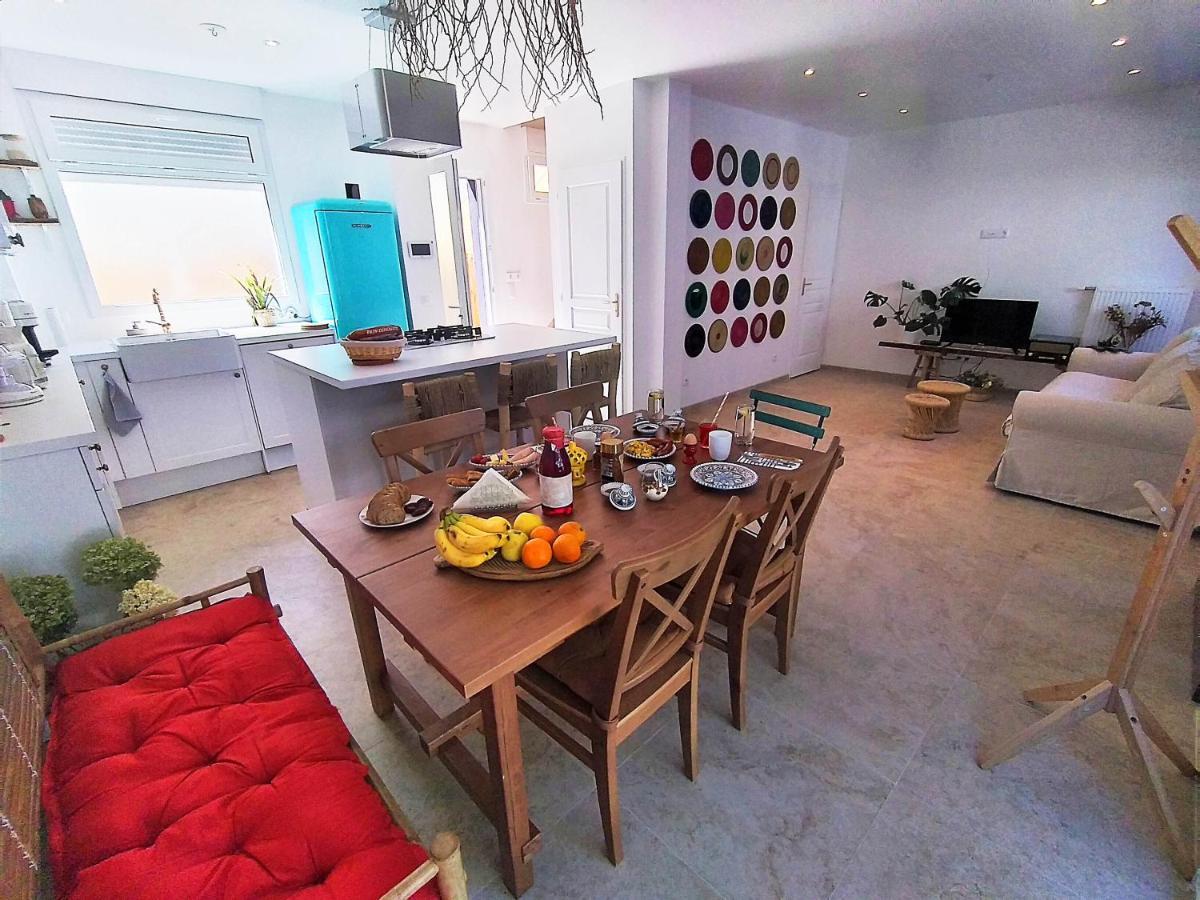 Dream Of Mediterranean House, Jacuzzi, Bbq, Delices Ensoleilles Sartrouville Luaran gambar